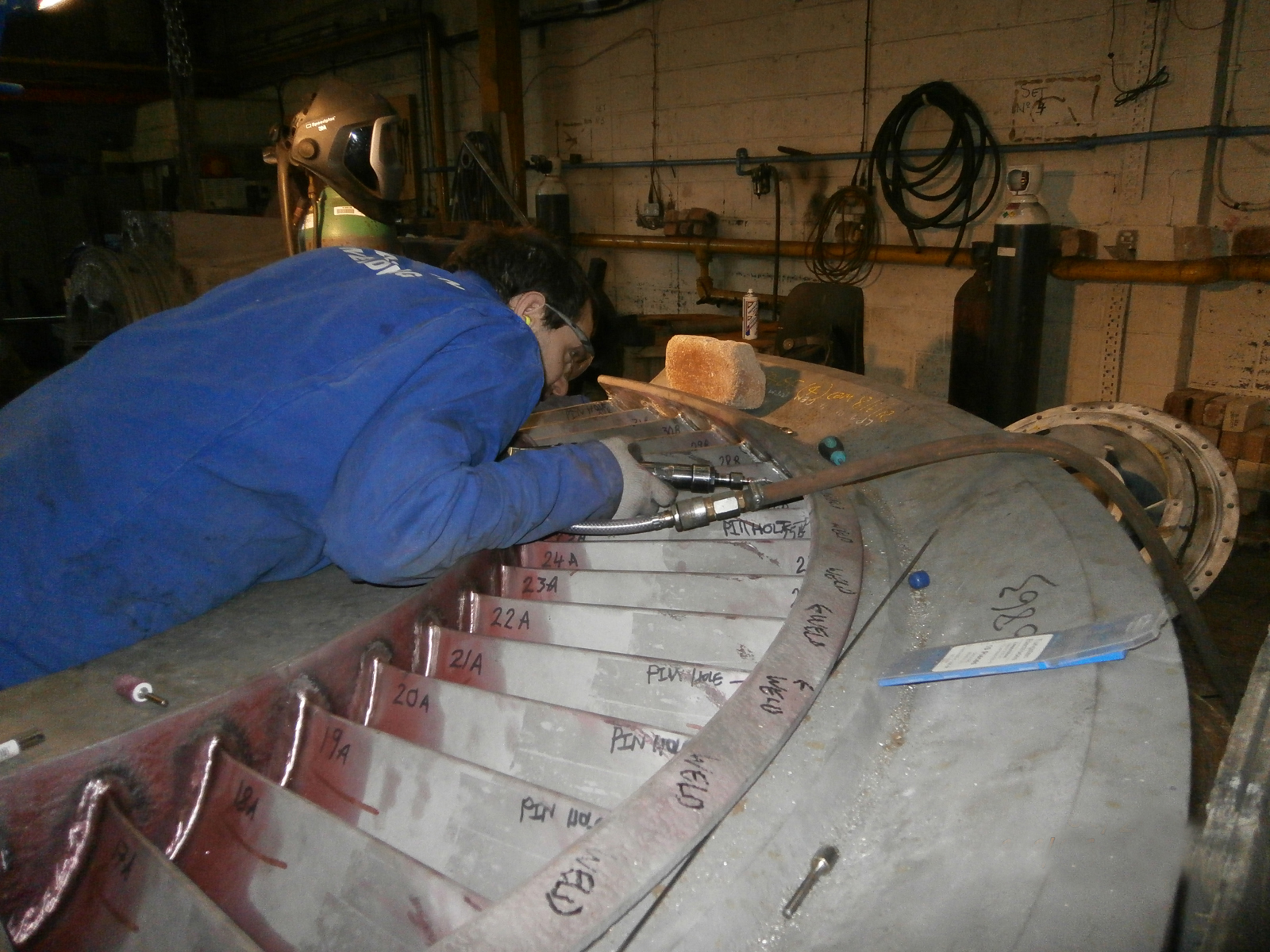 Steam Turbine Repair Cast Iron Welding Services Offer Global Casting