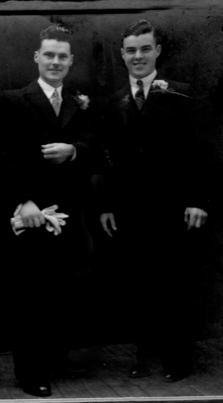 The original founders of welding cast iron in 1946 Harold & Tom Palmer