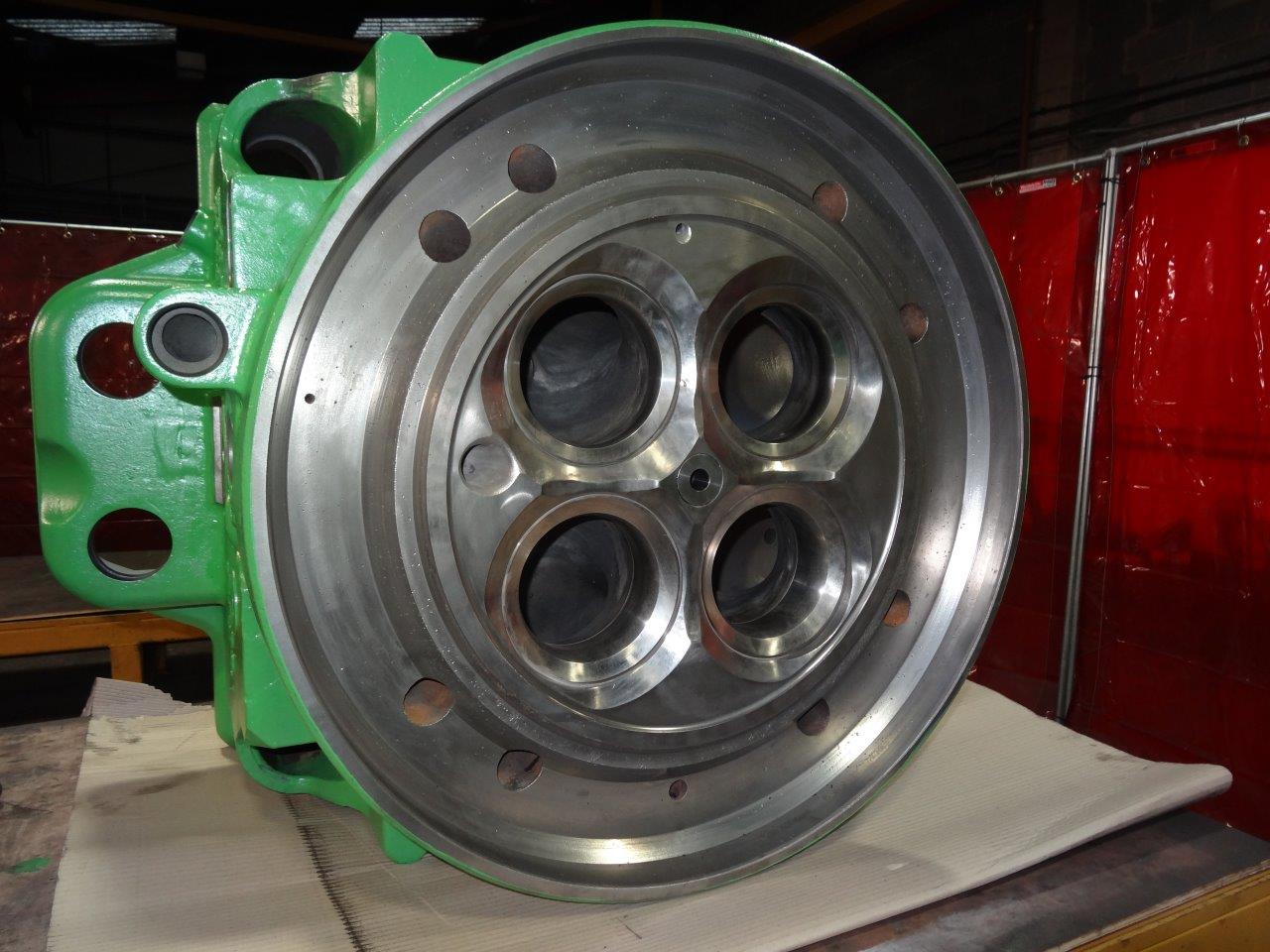 Wartsila 46 Cylinder Head Cast Iron Welding Services Offer Global