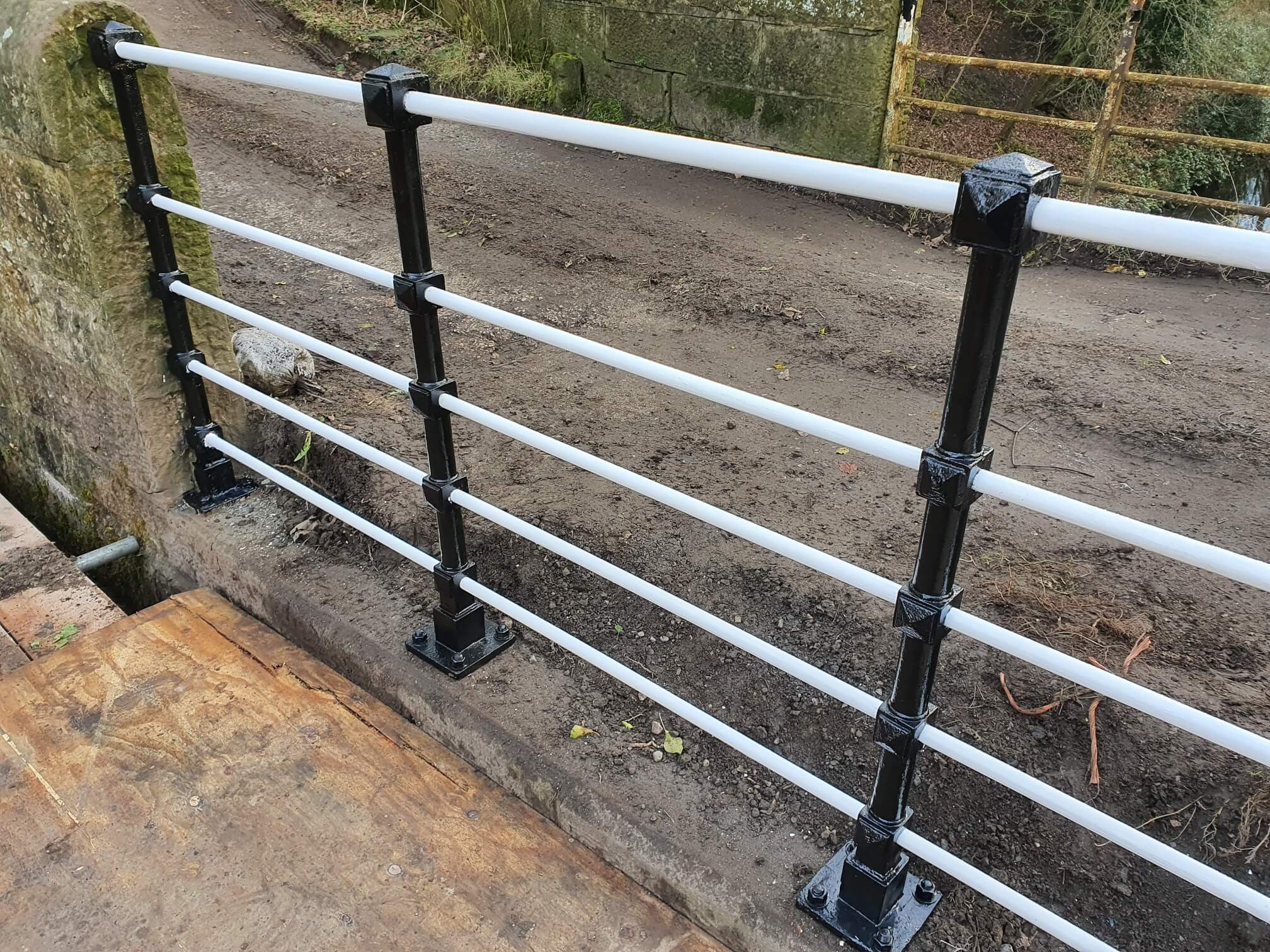 Victorian cast iron railings