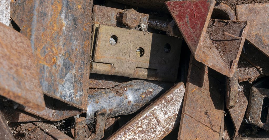 Scrap cast iron
