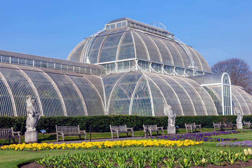 here is an image of the great palm house which is an example of Victorian era architecture